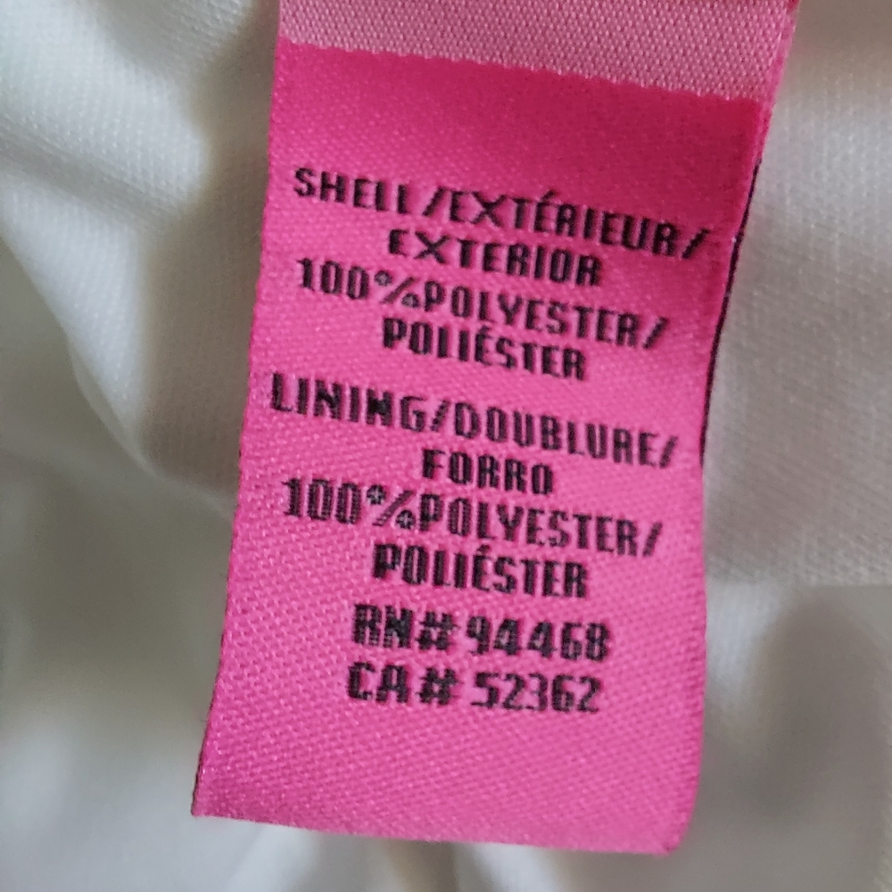 BETSEY JOHNSON BLOUSON WHITE MAXI DRESS NWT! - Picture 13 of 14